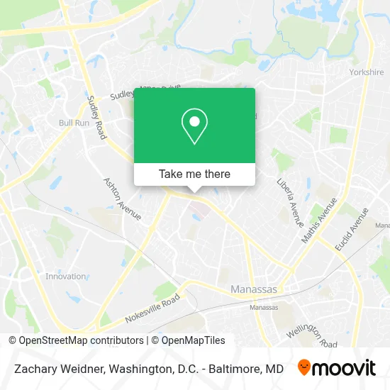 Zachary Weidner map