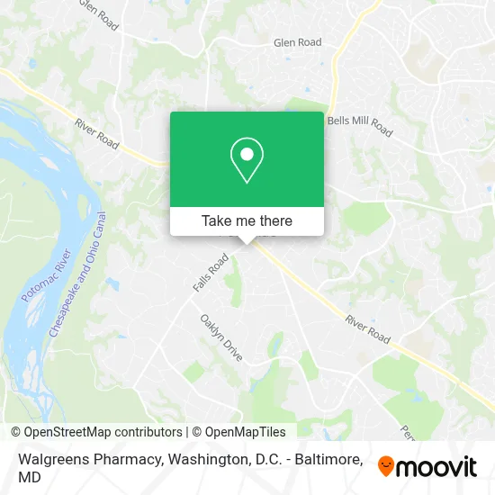 Walgreens Pharmacy map