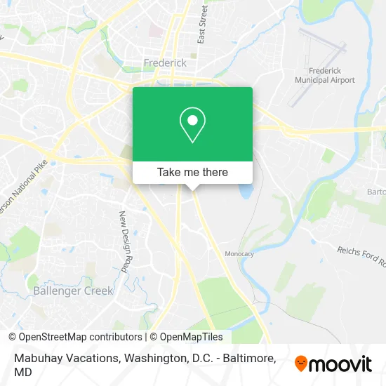Mabuhay Vacations map