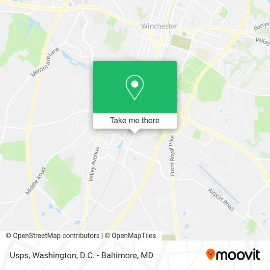 Usps map