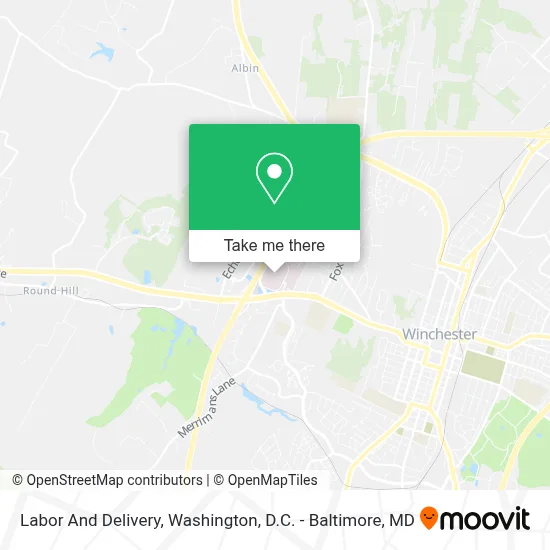 Labor And Delivery map