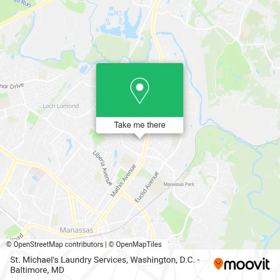 St. Michael's Laundry Services map