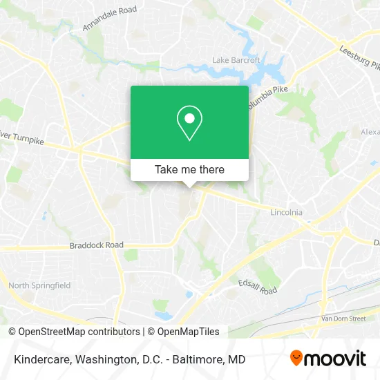 Kindercare map