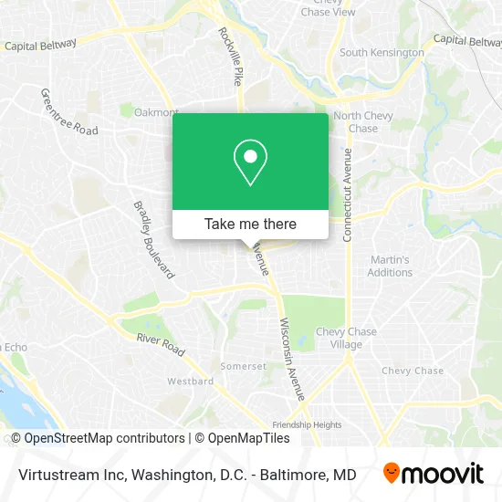 Virtustream Inc map