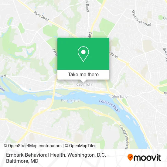 Embark Behavioral Health map