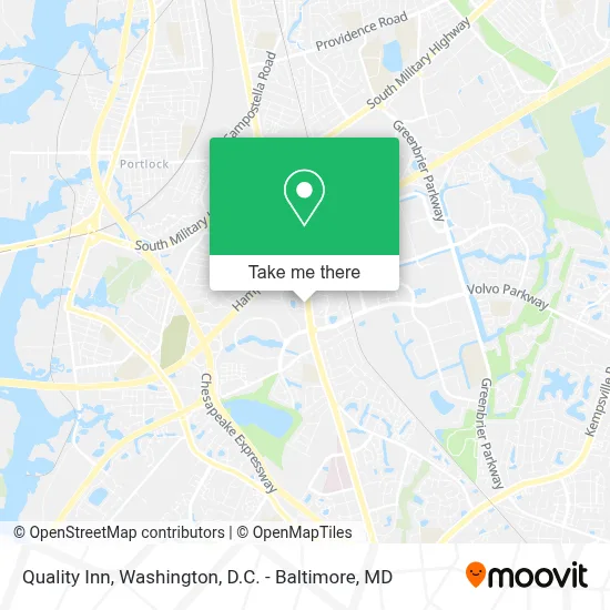 Quality Inn map