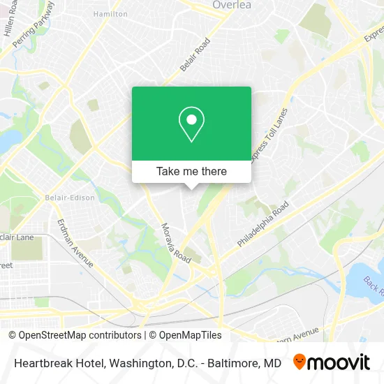 Heartbreak Hotel map