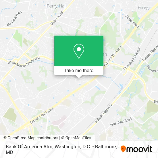 Bank Of America Atm map