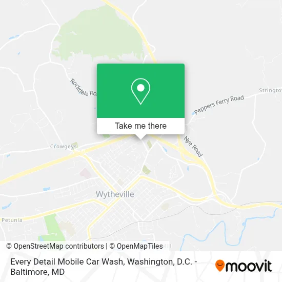 Every Detail Mobile Car Wash map