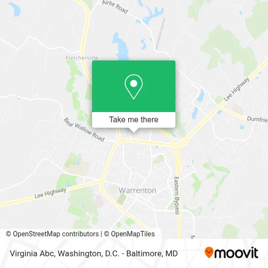 Virginia Abc map