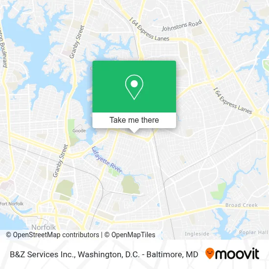 B&Z Services Inc. map