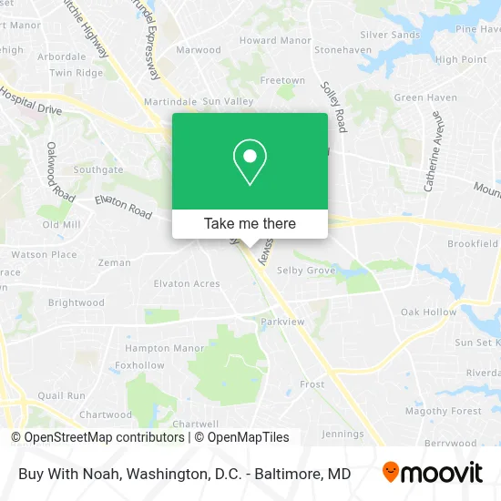 Buy With Noah map