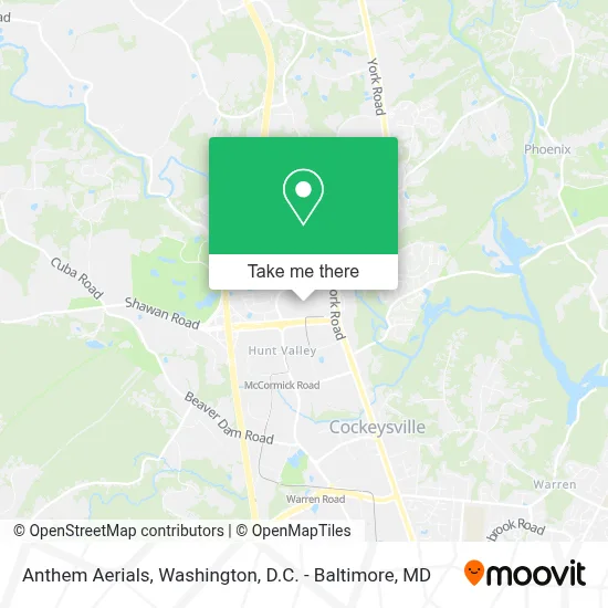 Anthem Aerials map