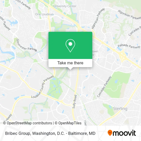 Bribec Group map