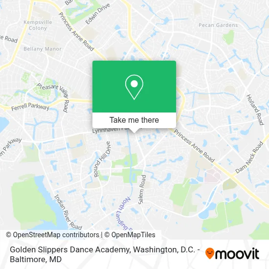 Golden Slippers Dance Academy map