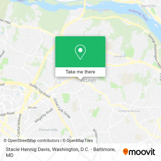 Stacie Hennig Davis map