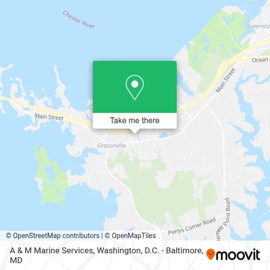 A & M Marine Services map