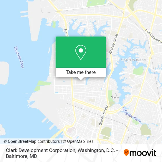Clark Development Corporation map