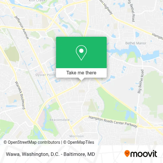 Wawa map