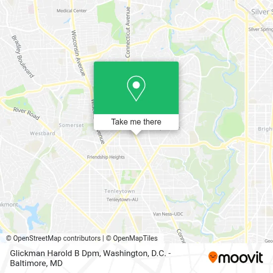 Glickman Harold B Dpm map