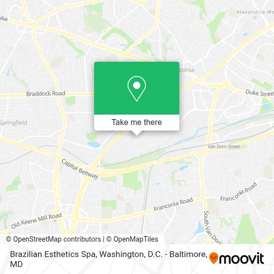 Brazilian Esthetics Spa map
