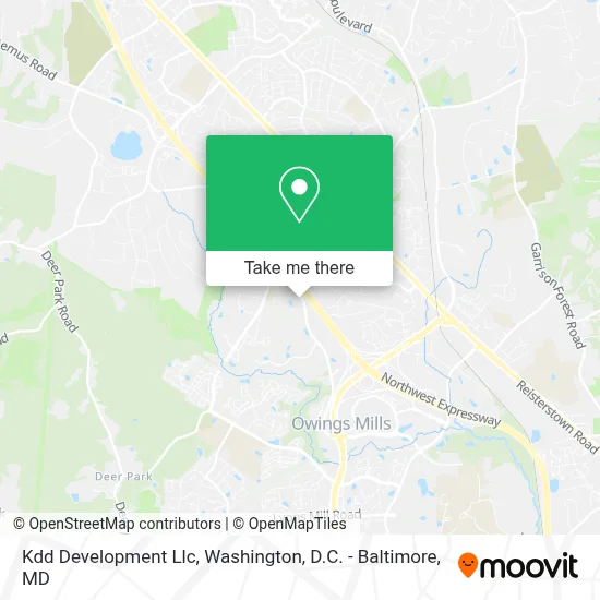 Kdd Development Llc map