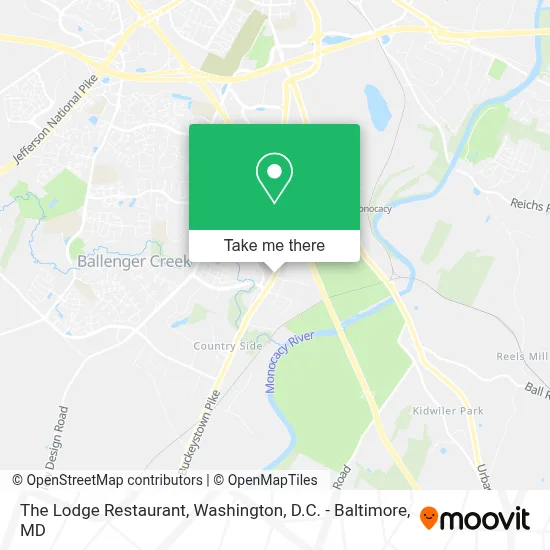 The Lodge Restaurant map