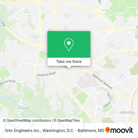Srbr Engineers Inc. map