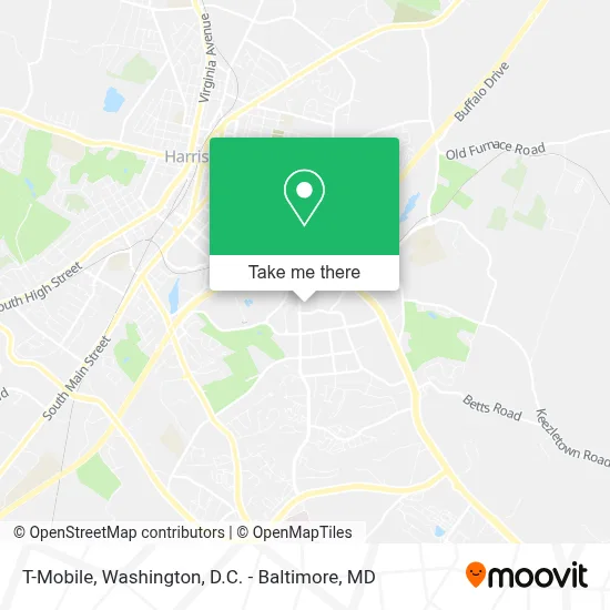 T-Mobile map