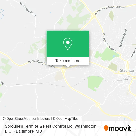 Sprouse's Termite & Pest Control Llc map