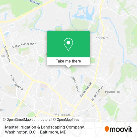 Master Irrigation & Landscaping Company map