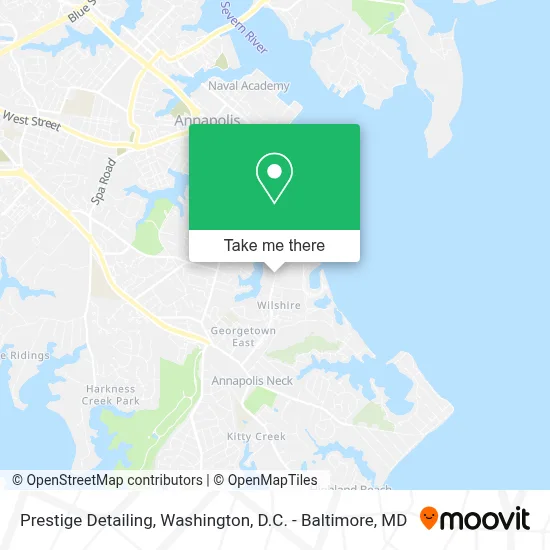 Prestige Detailing map