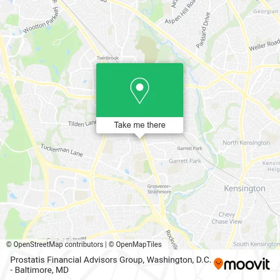 Prostatis Financial Advisors Group map