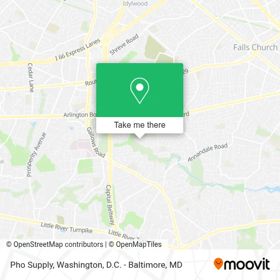 Pho Supply map