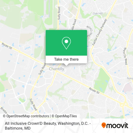 All Inclusive Crown'D Beauty map