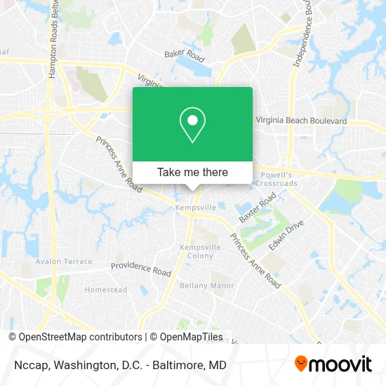 Nccap map