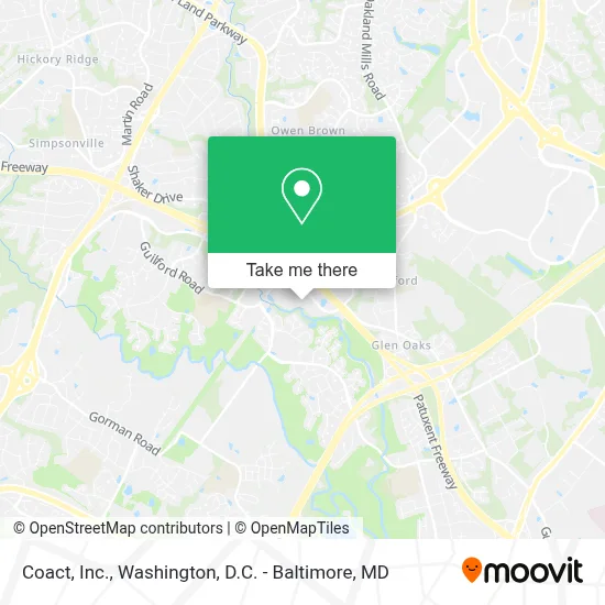 Coact, Inc. map