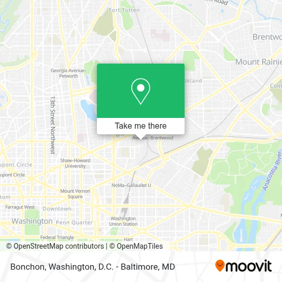 Bonchon map
