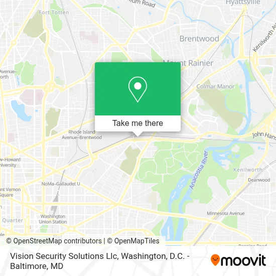 Vision Security Solutions Llc map