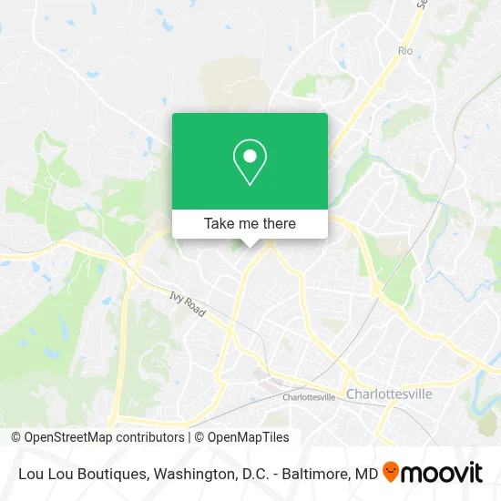 Lou Lou Boutiques map
