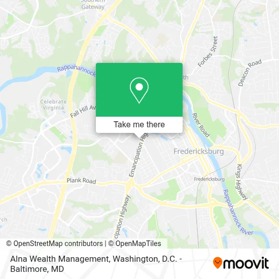 Alna Wealth Management map