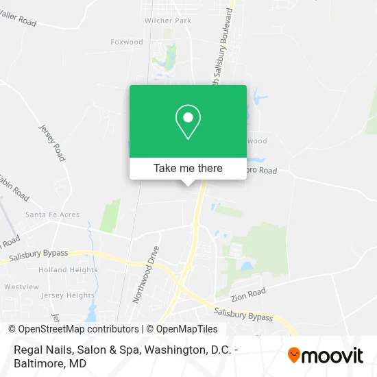 Regal Nails, Salon & Spa map