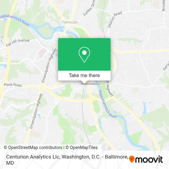 Centurion Analytics Llc map
