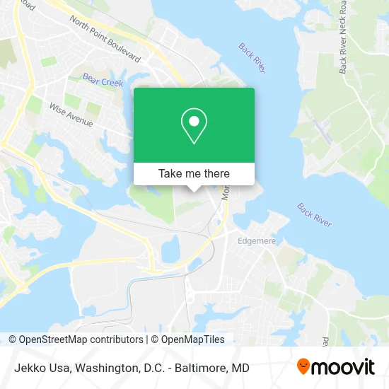 Jekko Usa map