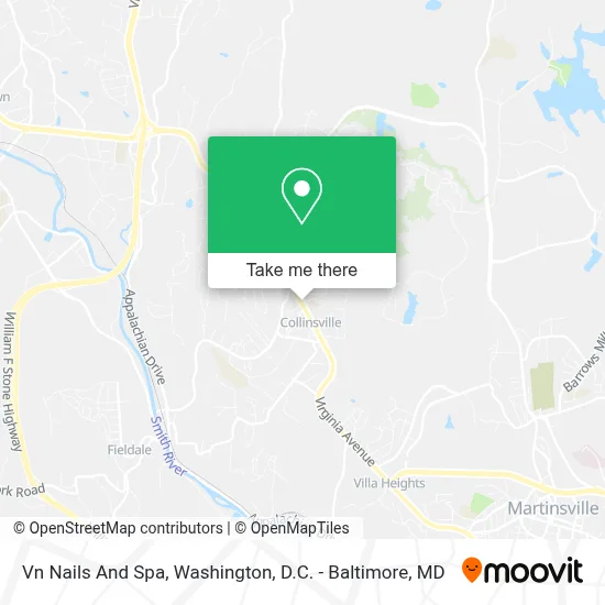 Vn Nails And Spa map