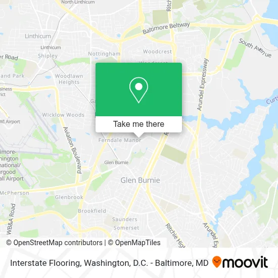 Interstate Flooring map