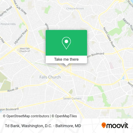 Td Bank map