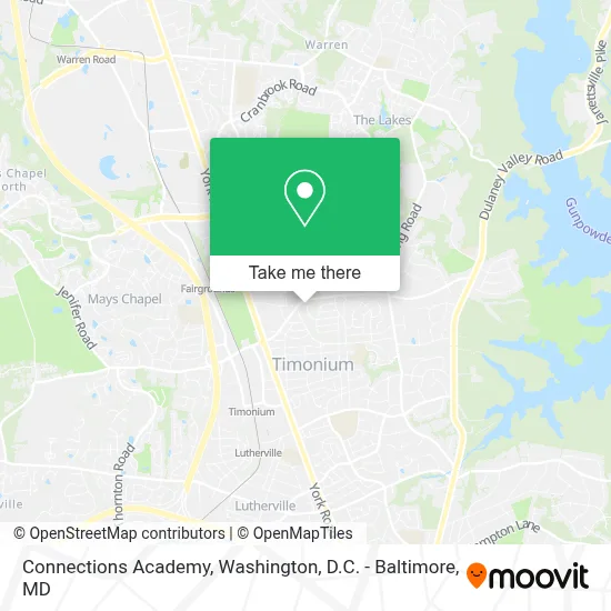 Connections Academy map