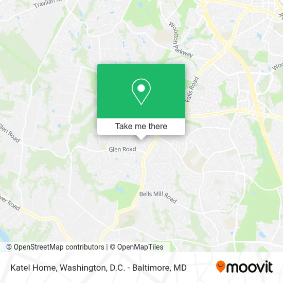 Katel Home map