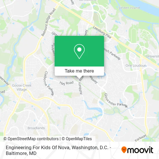 Engineering For Kids Of Nova map